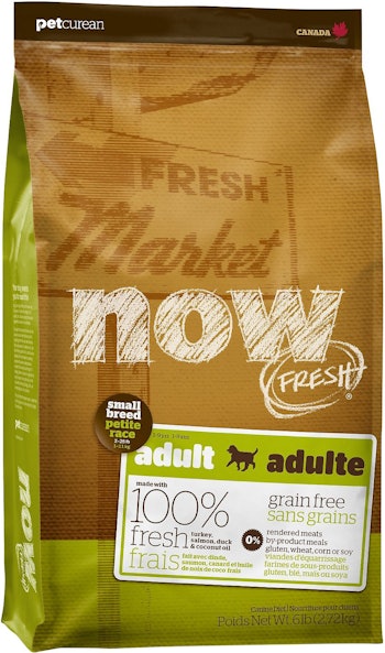 Grain-Free Small Breed Dry Dog Food by Now Fresh
