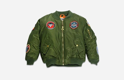 Alpha Industries Boys' MA-1 Bomber Jacket with Patches