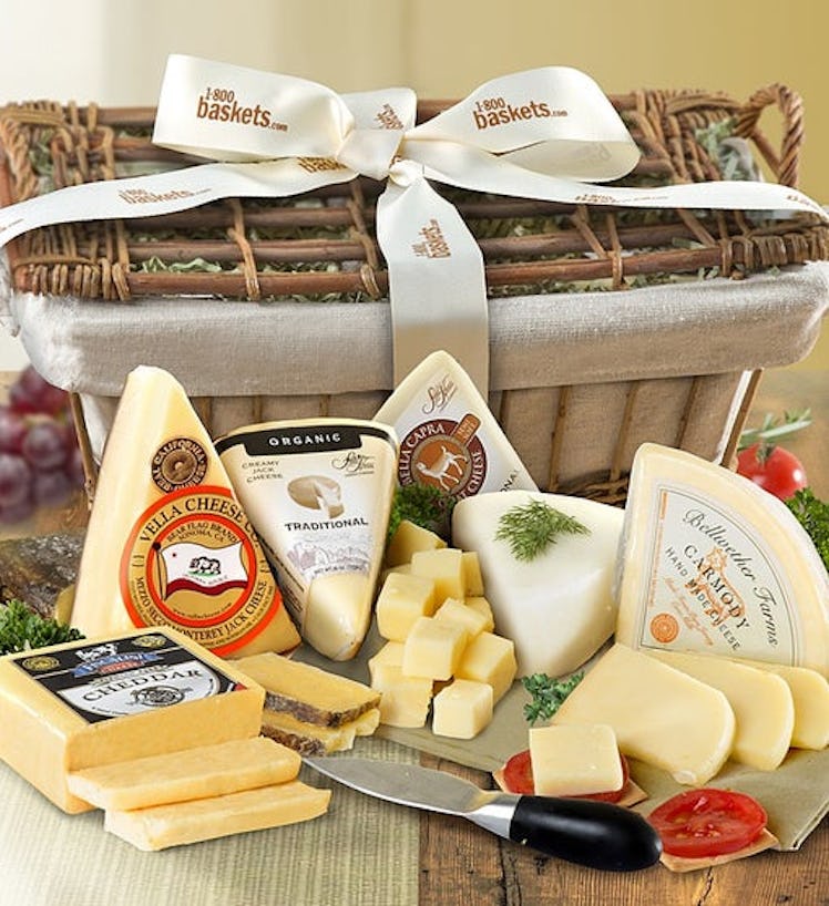 Premium American Handcrafted Cheese Mother's Day Gift Basket