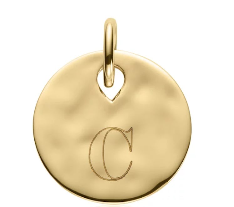 Monica Vinader Ziggy Round Pendant Charm