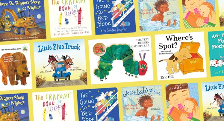 poster of different books for 1 year olds