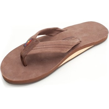 Leather Flip-Flops with Arch Support by Rainbow Sandals