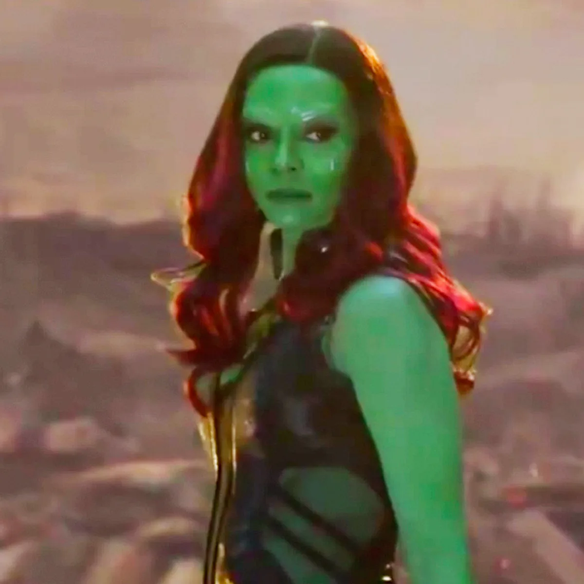Gamoras Hand Gamora Red Costume See The Cast Of Guardians Of The Galaxy Vol. 3 In
