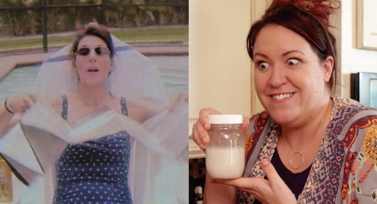 Collage of scenes from a video that is comparing parenting during summer in 80s vs today