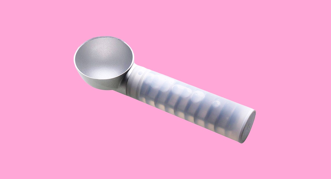 Scoop That! Ice Cream Scoop  We all scream for an easier way to serve ice  cream. This scoop has it. It uses its thermal core to transfer your hand's  body heat