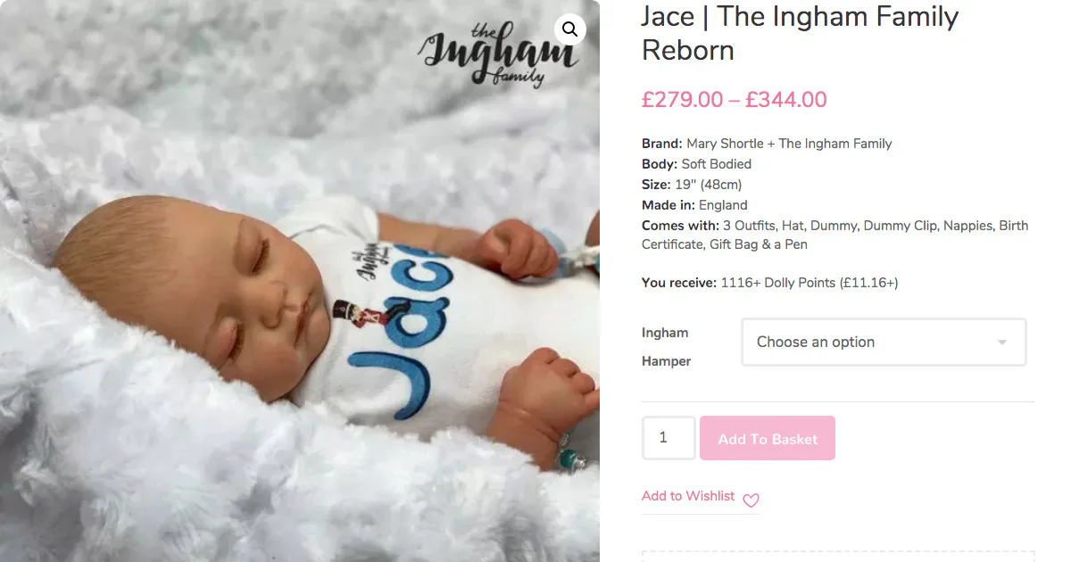 This YouTube Family Is Selling A Replica Of Their Newborn Son this-youtube-family-is-selling-a-replica-of-their-newborn-son