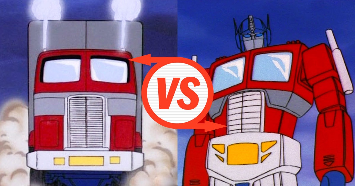 Is Optimus Prime Faster on Four Wheels or Two Legs? An Investigation