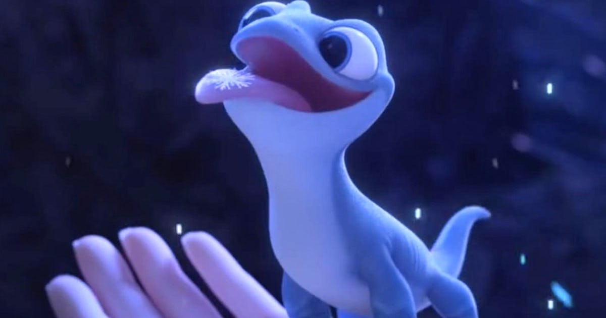 Lizard From 'Frozen 2' Is a Salamander Named Bruni — Fatherly