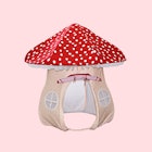 ASWEETS mushroom home cotton canvas play tent