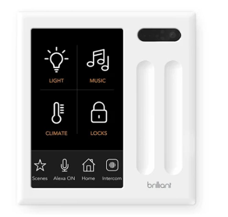 Smart Home Control 2 Switch Universal Wall Hub