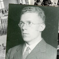 Black and white headshot of Hans Asperger