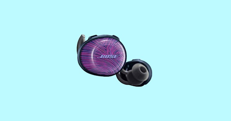 Black and purple Bose SoundSport Free Truly Wireless Sport Headphones