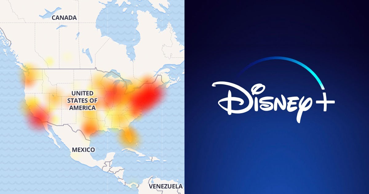 The Disney+ Live Outage Map Shows The Service Outages In Your Area