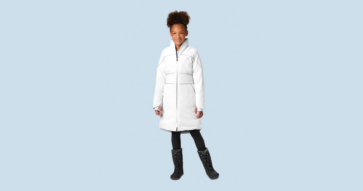 Women's disney elsa store long down jacket