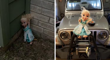 haunted elsa doll