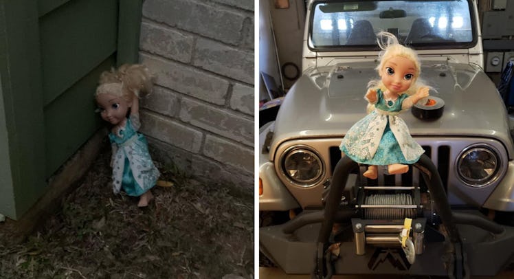 haunted elsa doll