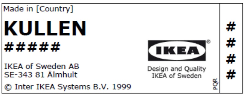 Ikea recalls KULLEN dresser