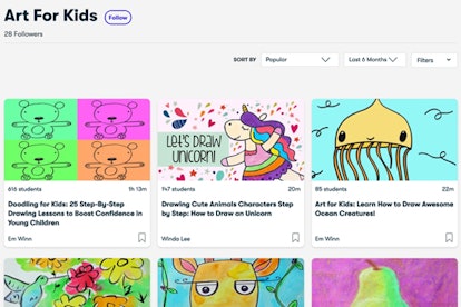9 Great Online Art Classes for Kids