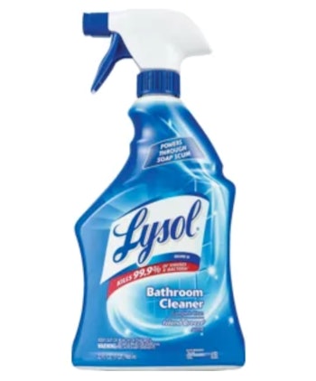 Lysol Bathroom Cleaner Spray Sunshine Fresh Scent