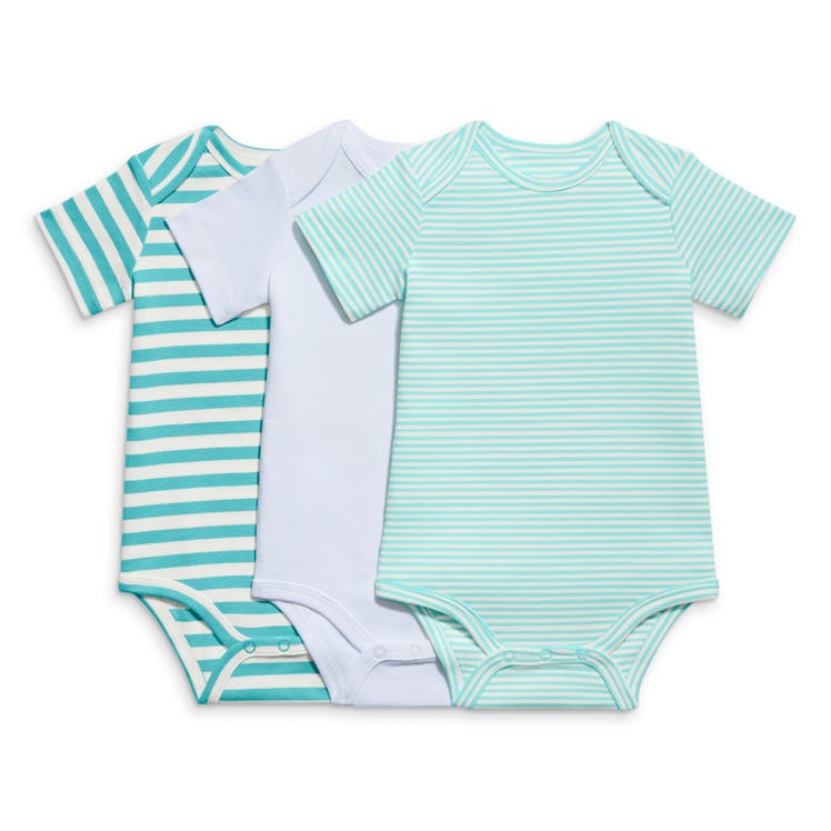 The Stripe Babysuit 3-pack