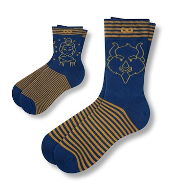 'Beauty and the Beast' Dad and Kid Socks by Pair of Thieves