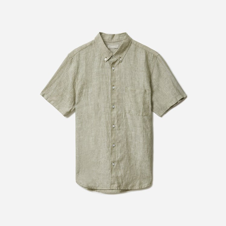 The Linen Short-Sleeve Standard Fit Shirt