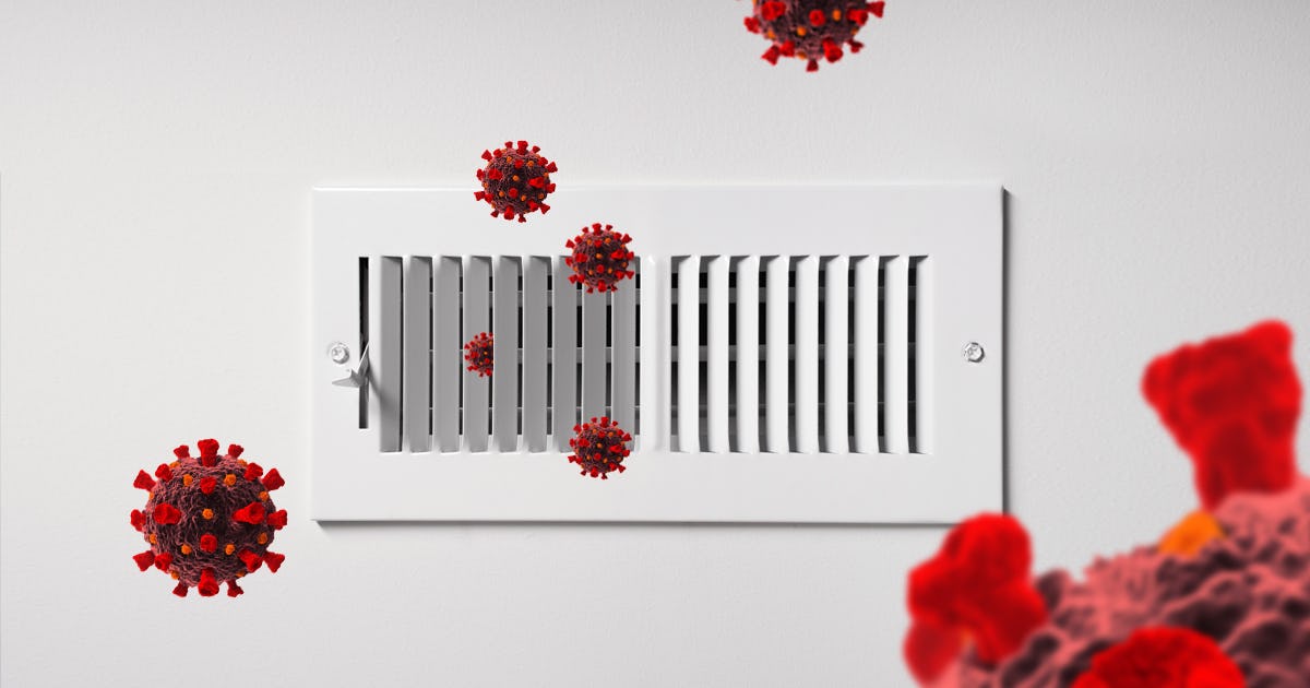 Can Air Conditioning Can Probably Spread COVID?