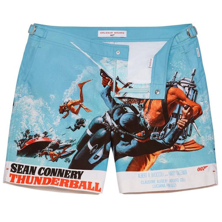 007 Thunderball Mid-Length Swim Shorts