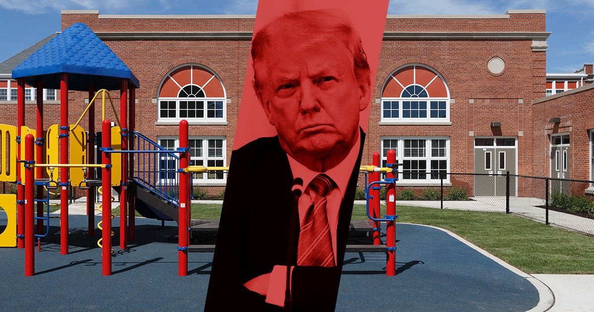 Trump Wants To Defund Schools. He Won't Because He Can't