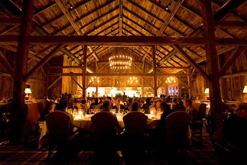 The ceremonial hall at Blackberry Farm from Walland, Tennessee