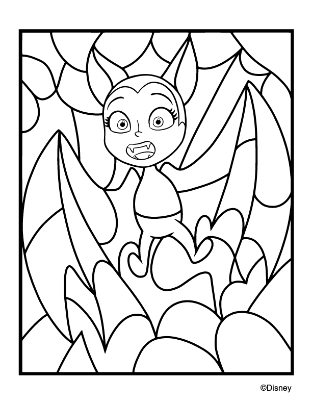 58 Collection Coloring Pages Vampirina  Free
