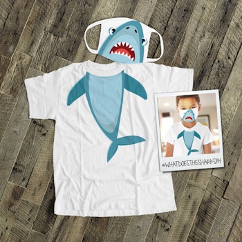 Shark Mask and Shirt Set