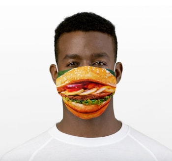 Burger Face Mask