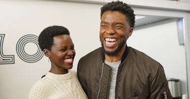 Lupita Nyong’o and Chadwick Boseman