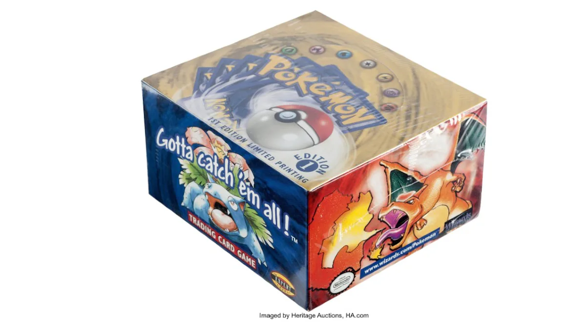 First Edition Pokemon Box Set Just Sold for a Record Price First Edition Pokemon Box Set Just Sold for a Record Price