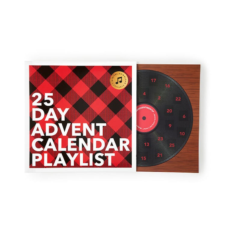 Holiday Favorites Playlist Advent Calendar by Uncommon Goods