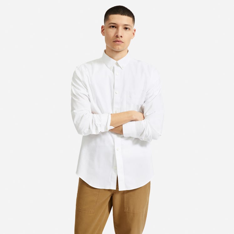 The Slim Fit Performance Air Oxford Long-Sleeve Shirt