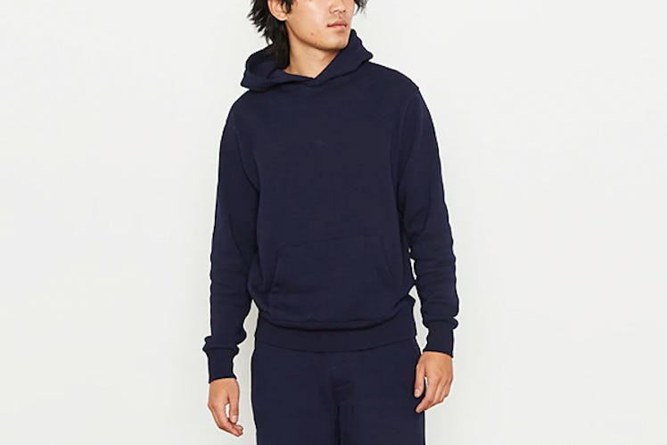 Entireworld Navy Hoodie for Men