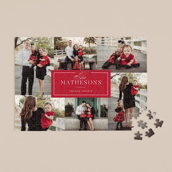 Personalized Puzzle by Minted