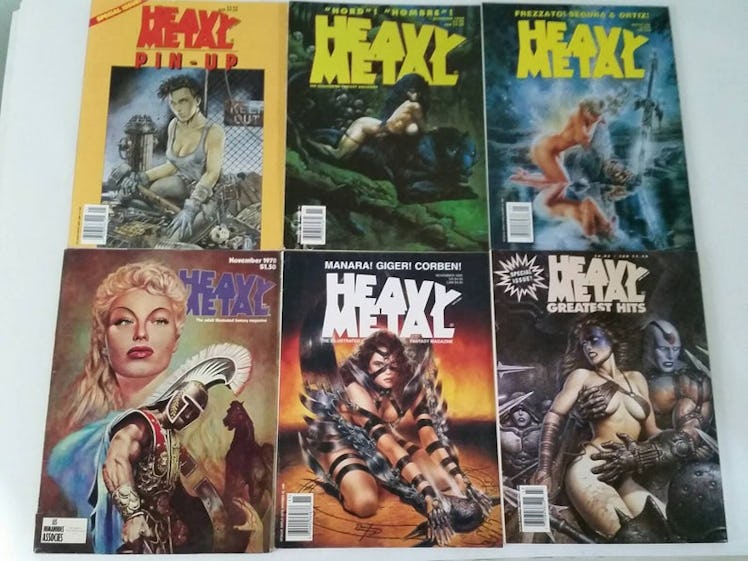 Vintage Heavy Metal Magazines