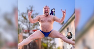 Screenshot of Jack Black TikTok