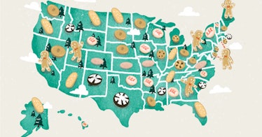popular holiday cookies by state