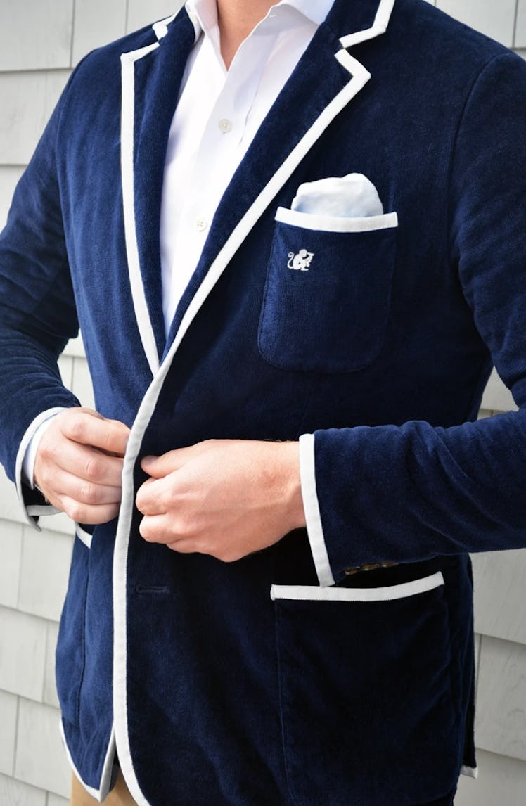 Poolside Toweling Blazer by Bask