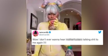 Cardi B claps back at parent shamers