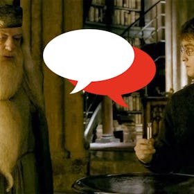 Harry Potter and Professor Dumbledore