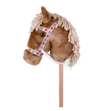 Palomino Stick Horse by Montana Toy Company