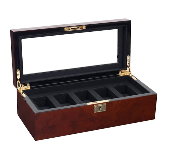 Savoy 5-Piece Watch Box by Wolf