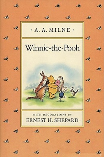 Winnie-The-Pooh by A.A Milne, Illustrated by Ernest H. Shephard