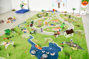 Extra-Large Farm 3-D Playmat by Ivi