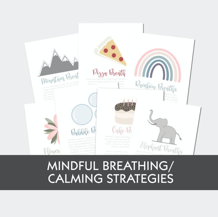 Printable Mindful Breathing Cards